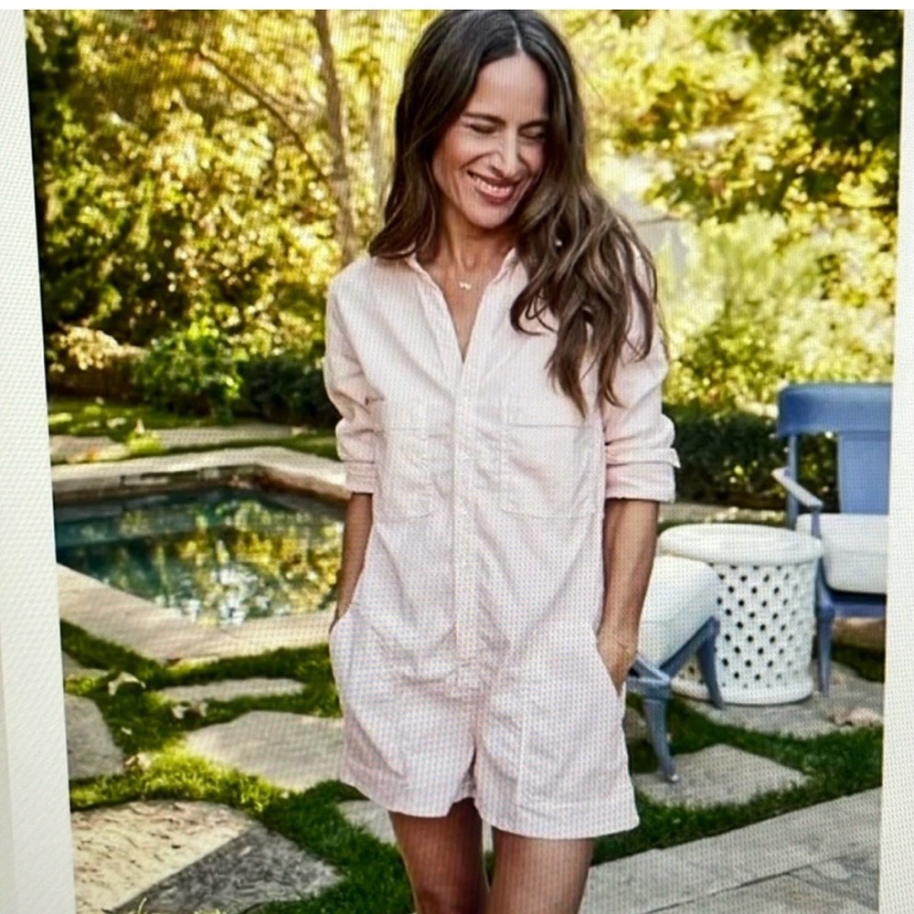 FRANK & EILEEN Ireland Playsuit size small. Worn once - EUC.